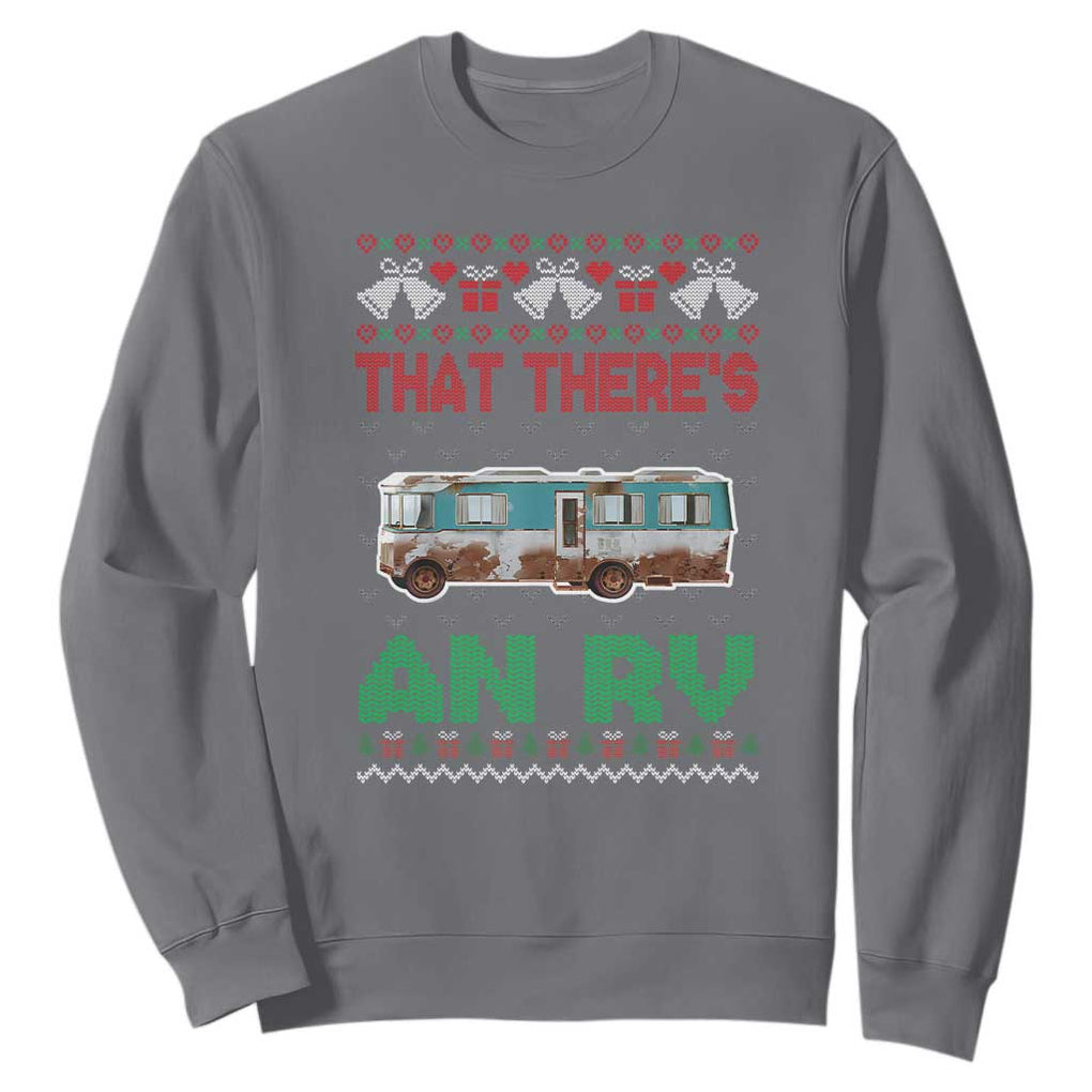 Funny Christmas Movie Sweatshirt That There's An RV Camping Motorhome Bell TS11 Charcoal Print Your Wear