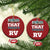 Funny Xmas Movie Christmas Ornament That There's An RV Camping Car Motorhome TS11 Circle Red Print Your Wear