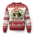 Funny Cajun Louisiana Christmas Santa's Alligator Ugly Christmas Sweater TS11 Red Print Your Wear