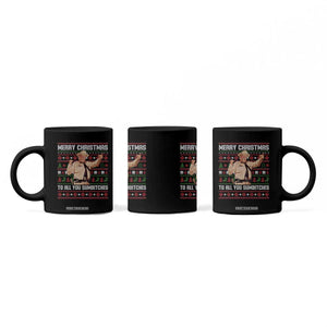 Merry Christmas To All You Sumbitches Coffee Mug Funny Smokey Xmas Movie The Bandit TS11 Print Your Wear