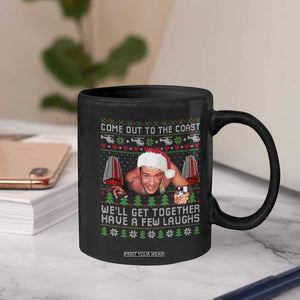 Funny Nakatomi Plaza Christmas Coffee Mug Come Out To The Coast John Xmas 80's Die Movie TS11 Print Your Wear