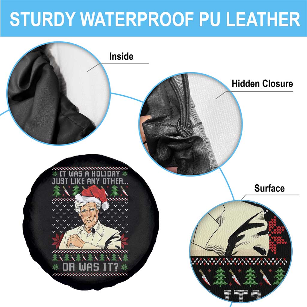 True Crime Christmas Keith Spare Tire Cover Funny It Was A Holiday Just Like Any Other Or Was It TS11 Print Your Wear