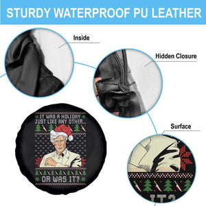True Crime Christmas Keith Spare Tire Cover Funny It Was A Holiday Just Like Any Other Or Was It TS11 Print Your Wear