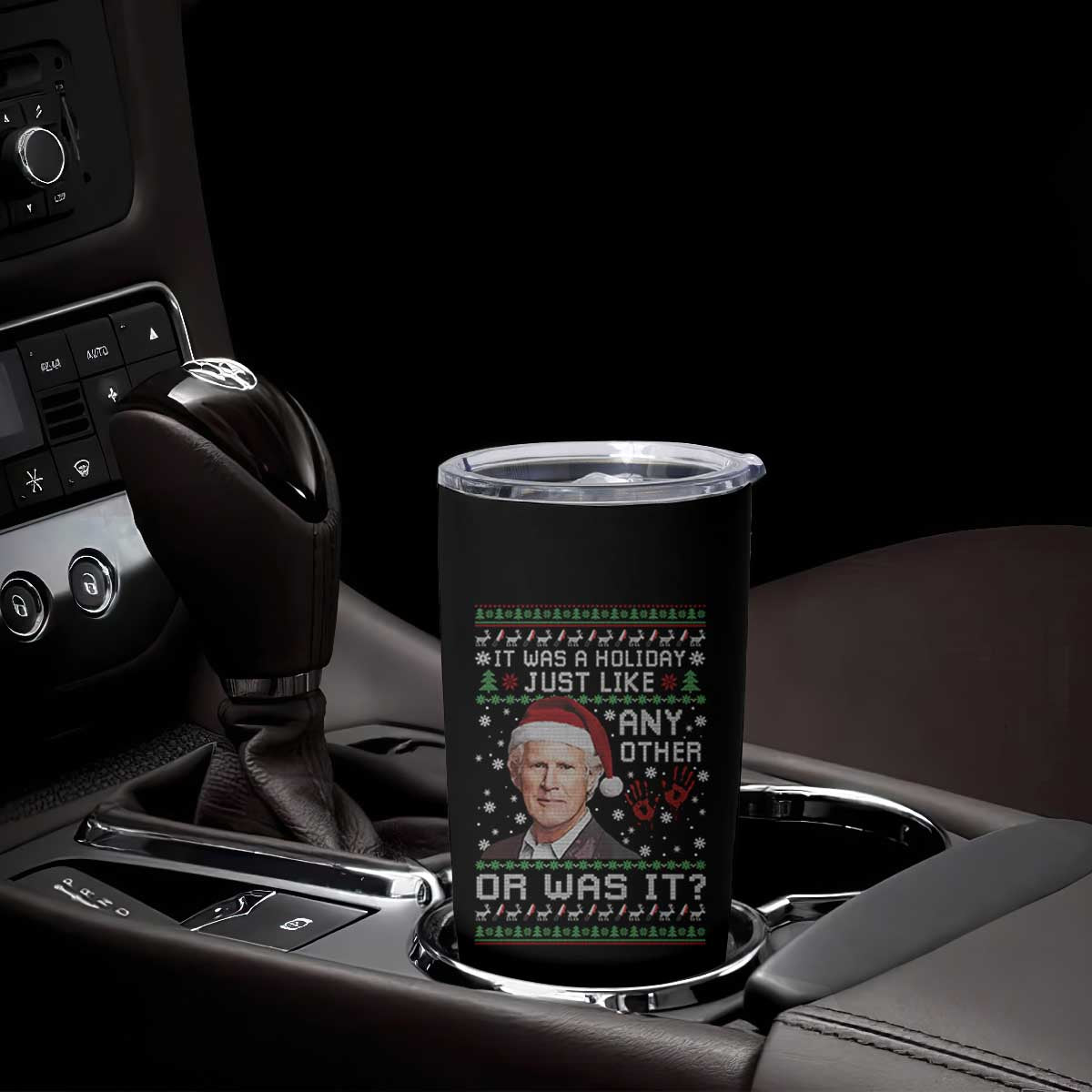 True Crime Christmas Keith Tumbler Cup Funny It Was A Holiday Just Like Any Other Or Was It Bloody Hand TS11 Print Your Wear