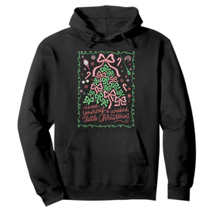 Have Yourself A Wicked Little Christmas Hoodie Funny Xmas Wizard Princess TS11 Black Print Your Wear