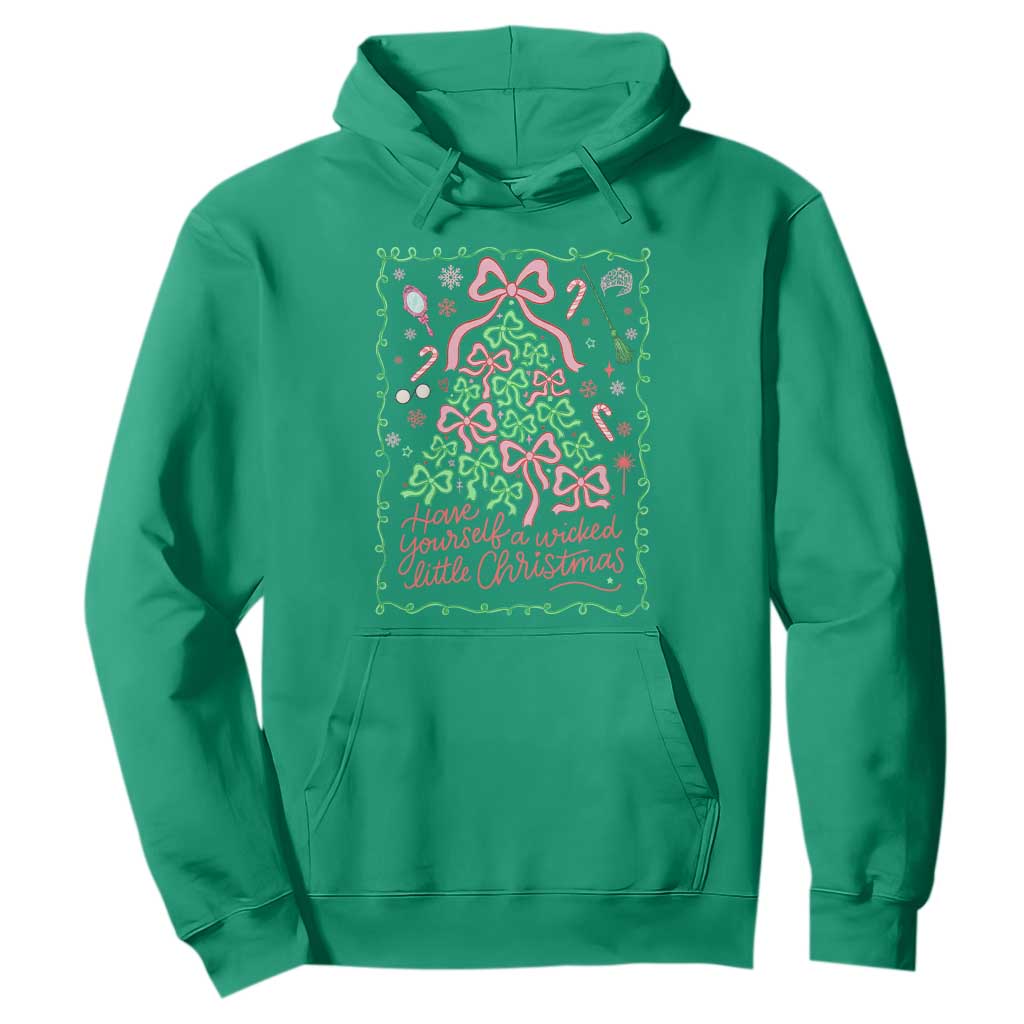 Have Yourself A Wicked Little Christmas Hoodie Funny Xmas Wizard Princess TS11 Irish Green Print Your Wear