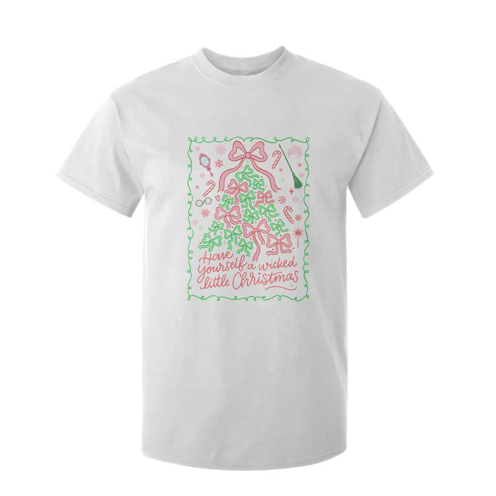 Have Yourself A Wicked Little Christmas T Shirt For Kid Funny Xmas Wizard Princess TS11 White Print Your Wear