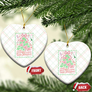 Have Yourself A Wicked Little Christmas Ceramic Ornament Funny Xmas Wizard Princess TS11 Print Your Wear