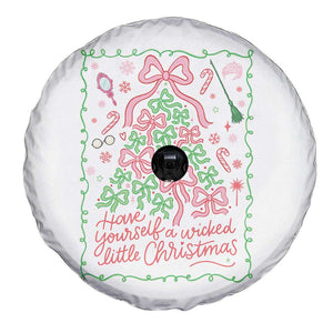 Have Yourself A Wicked Little Christmas Spare Tire Cover Funny Xmas Wizard Princess TS11 Print Your Wear