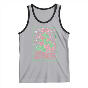 Have Yourself A Wicked Little Christmas Tank Top Funny Xmas Wizard Princess TS11 Athletic Heather Black Print Your Wear