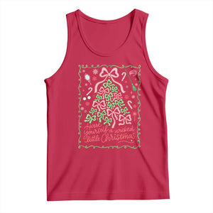 Have Yourself A Wicked Little Christmas Tank Top Funny Xmas Wizard Princess TS11 Red Print Your Wear