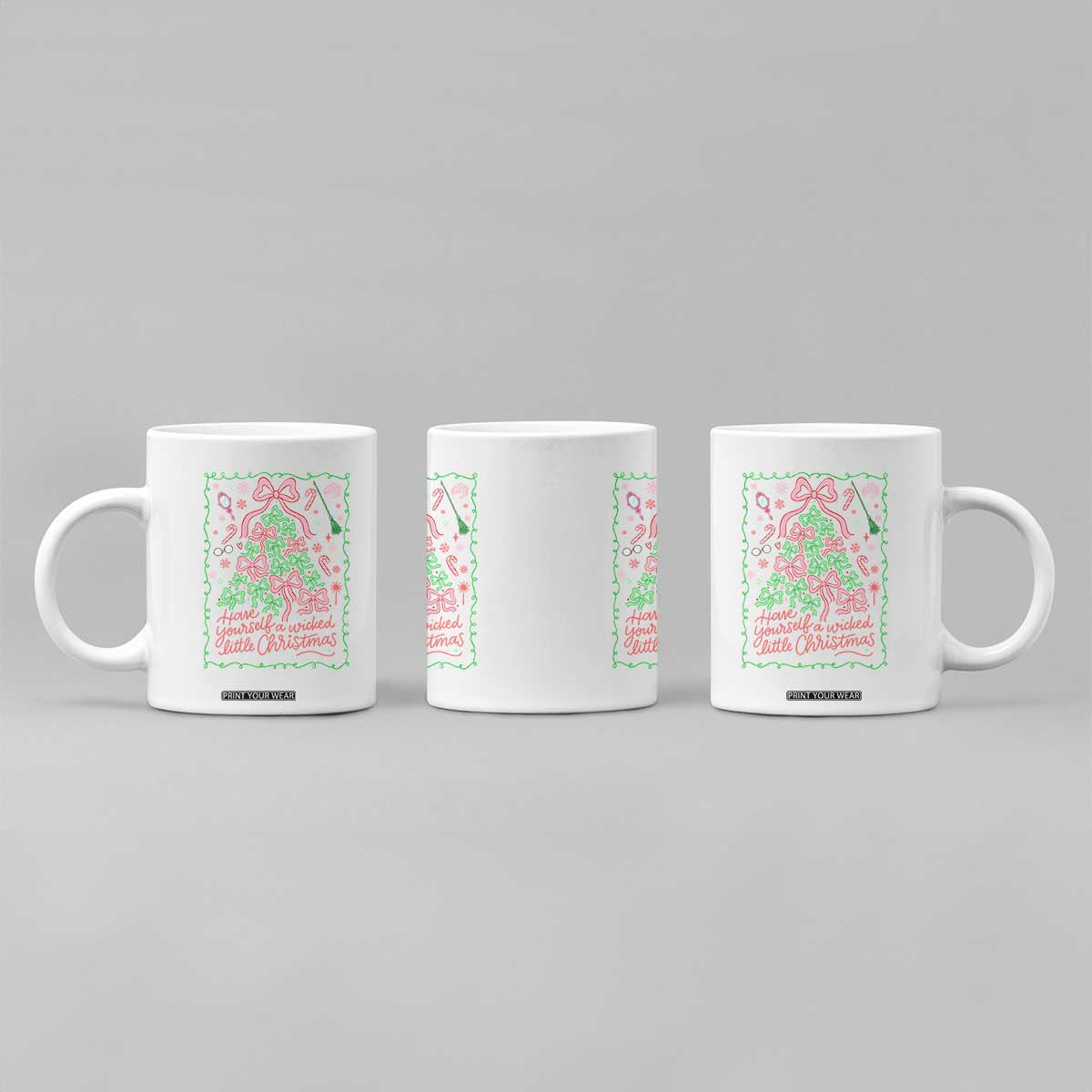 Have Yourself A Wicked Little Christmas Coffee Mug Funny Xmas Wizard Princess TS11 Print Your Wear