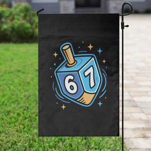 Funny 67 Hanukkah Dreidel Garden Flag Chanukah Star Of David TS11 Print Your Wear