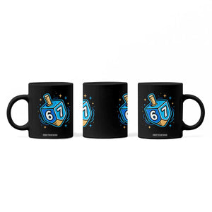 Funny 67 Hanukkah Dreidel Coffee Mug Chanukah Star Of David TS11 Print Your Wear