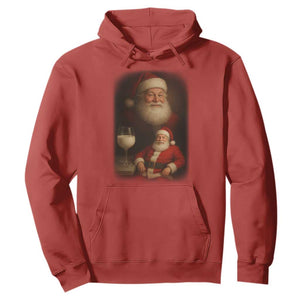 Funny Christmas Santa Drinking Milk Dank Meme Hoodie TS11 Red Print Your Wear