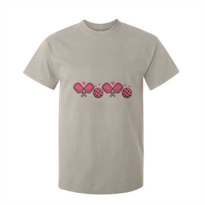 Funny Valentine's Day Xoxo Pink Pickleball T Shirt For Kid TS11 Sand Print Your Wear