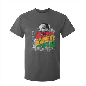 Dr Martin Luther King Jr T Shirt For Kid Celebrating The Movement Moment The Man TS11 Dark Heather Print Your Wear