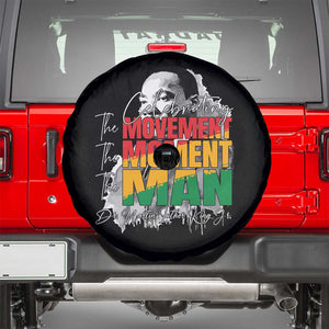 Dr Martin Luther King Jr Spare Tire Cover Celebrating The Movement Moment The Man TS11 Black Print Your Wear