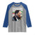 MLK Quotes In The End We Will Remember Not The Words Of Our Enemies Raglan Shirt Martin Luther King Black History Month TS11 Sport Gray Royal Print Your Wear