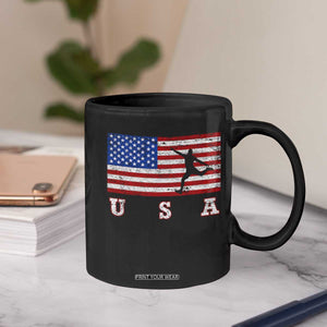 Patriotic Soccer Coffee Mug USA American Flag Team TS11 Print Your Wear