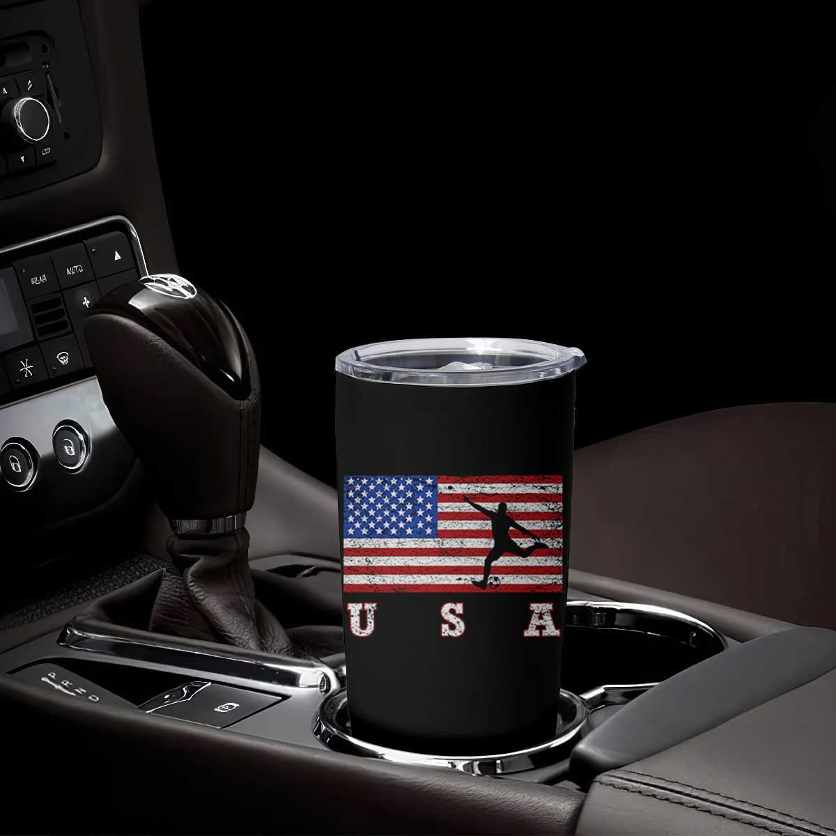 Patriotic Soccer Tumbler Cup USA American Flag Team TS11 Print Your Wear