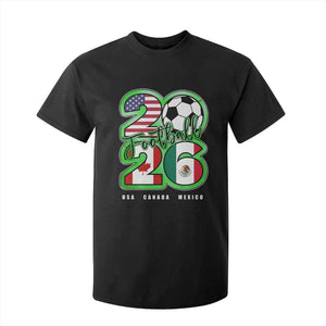 Soccer Football Lover T Shirt For Kid USA Canada Mexico Pride 26 TS11 Black Print Your Wear
