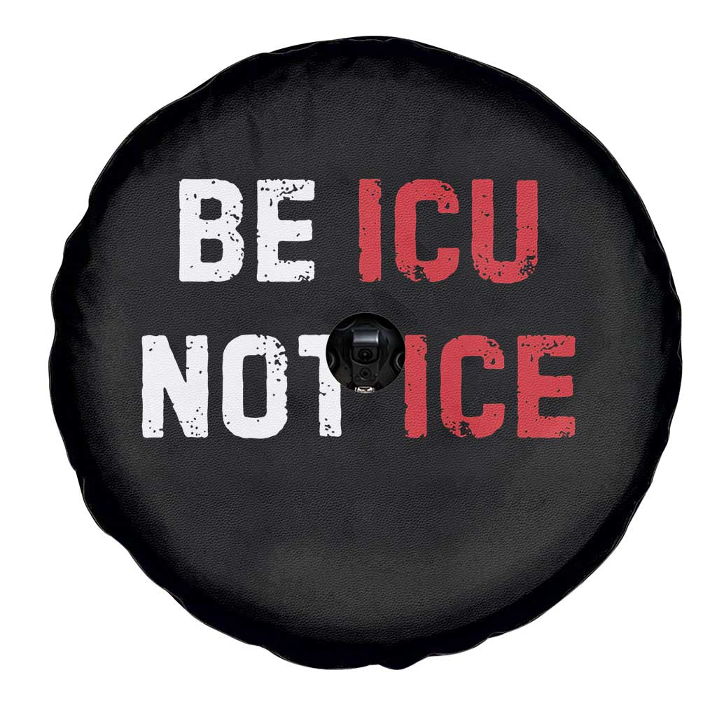Be ICU Not ICE Spare Tire Cover Alex Pretti Memorial Tribute Minneapolis 2026 TS11 Print Your Wear