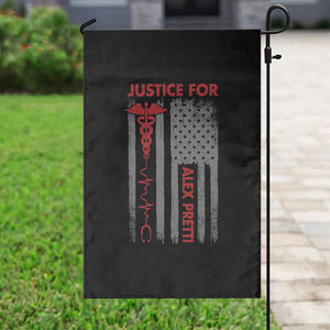 Justice For Alex Pretti Garden Flag Minneapolis Tribute 2026 ICU Nurse American Flag TS11 Print Your Wear