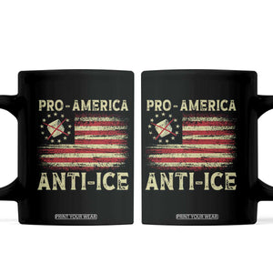 Pro American Anti Ice Coffee Mug Resist Protest Support Immigrants Refugee TS11 Black Print Your Wear