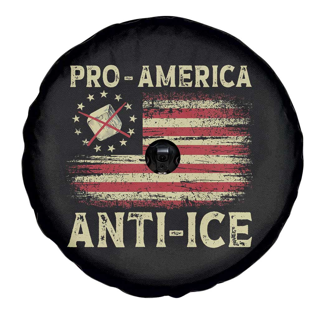 Pro American Anti Ice Spare Tire Cover Resist Protest Support Immigrants Refugee TS11 Print Your Wear