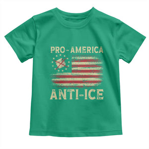 Pro American Anti Ice Toddler T Shirt Resist Protest Support Immigrants Refugee TS11 Irish Green Print Your Wear