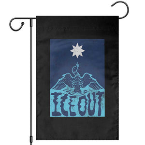 Ice Out Minnesota Loon Garden Flag MN State Protest TS11 Black Print Your Wear