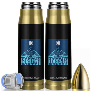 Ice Out Minnesota Loon Bullet Tumbler MN State Protest TS11 Black Print Your Wear