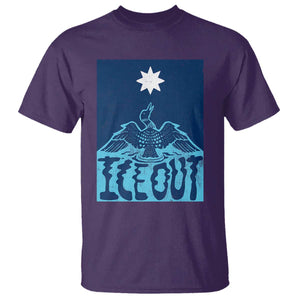 Ice Out Minnesota Loon T Shirt MN State Protest TS11 Purple Print Your Wear