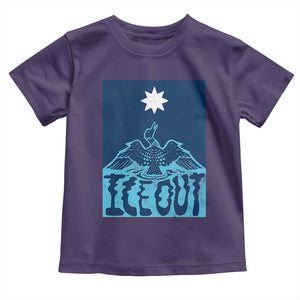 Ice Out Minnesota Loon Toddler T Shirt MN State Protest TS11 Purple Print Your Wear