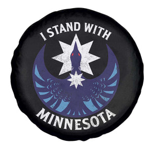 I Stand With Minnesota Spare Tire Cover Rebel Common Loon Minnesota Protest TS11 Print Your Wear
