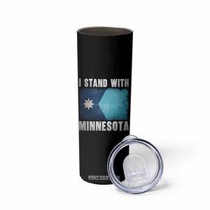 I Stand With Minnesota Skinny Tumbler MN State Support Political Protest TS11 Print Your Wear