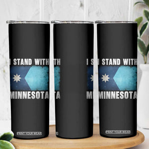 I Stand With Minnesota Skinny Tumbler MN State Support Political Protest TS11 Print Your Wear