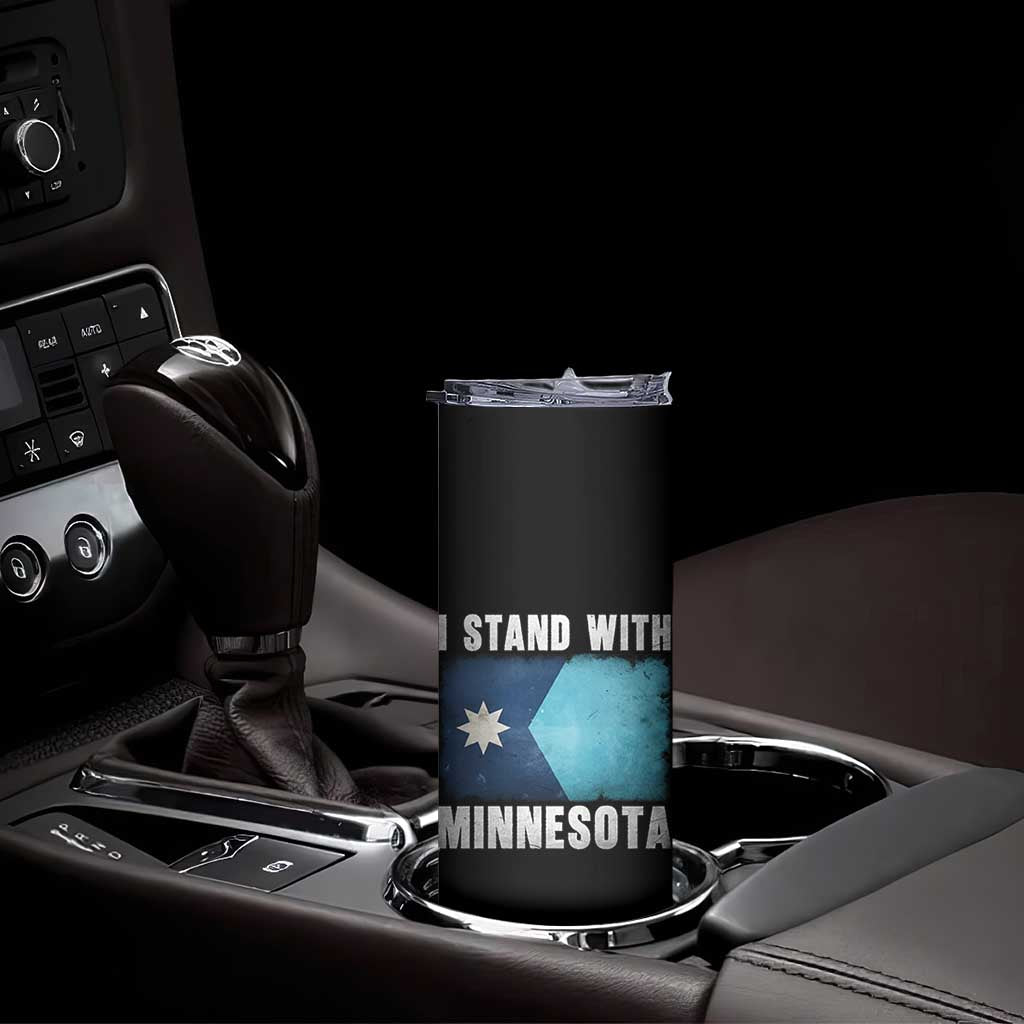 I Stand With Minnesota Skinny Tumbler MN State Support Political Protest TS11 Print Your Wear