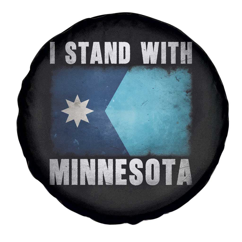 I Stand With Minnesota Spare Tire Cover MN State Support Political Protest TS11 Print Your Wear