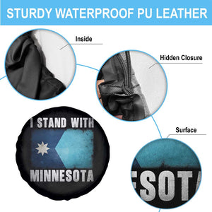 I Stand With Minnesota Spare Tire Cover MN State Support Political Protest TS11 Print Your Wear