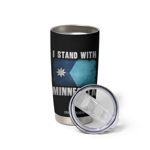 I Stand With Minnesota Tumbler Cup MN State Support Political Protest TS11 Print Your Wear