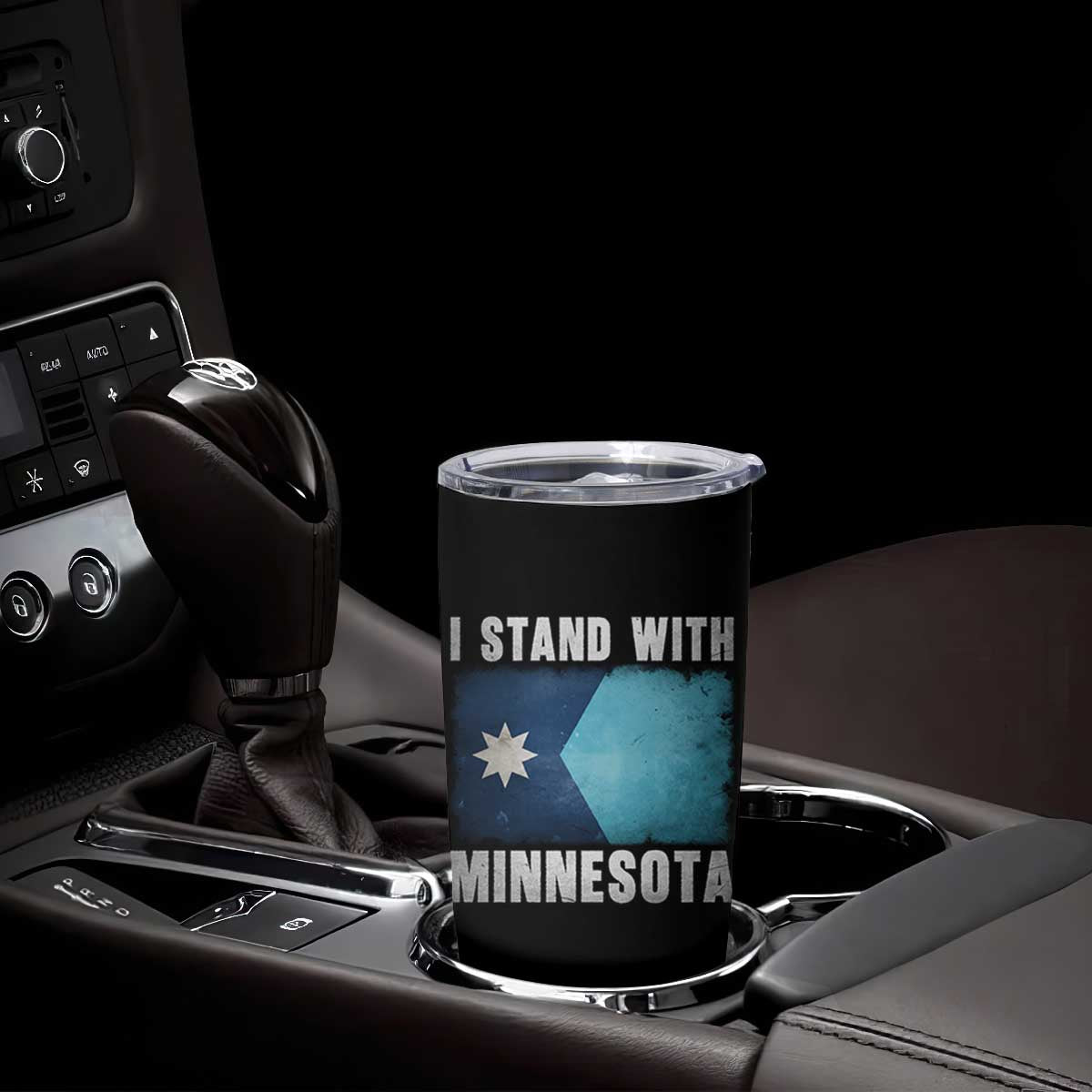 I Stand With Minnesota Tumbler Cup MN State Support Political Protest TS11 Print Your Wear