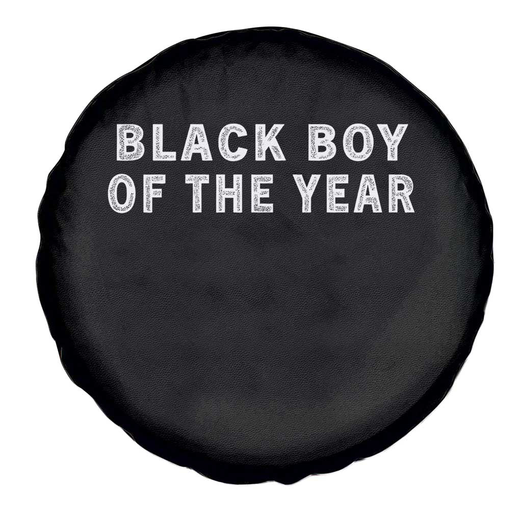 Black Boy Of The Year Spare Tire Cover Funny Gag Joke TS11 Print Your Wear