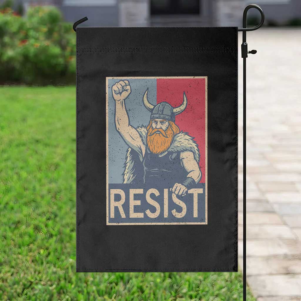 Funny Minneapolis Viking Resist Abolish Ice Protest Garden Flag TS11 Print Your Wear