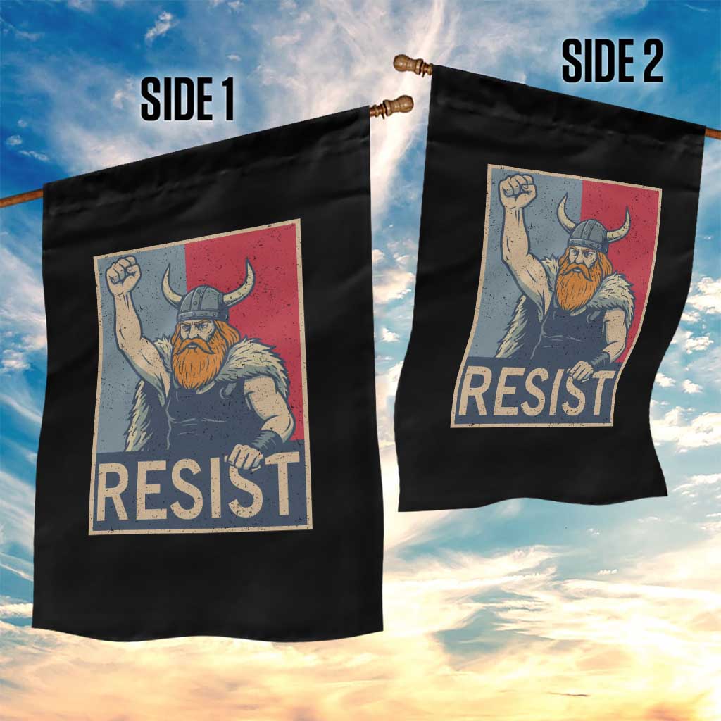 Funny Minneapolis Viking Resist Abolish Ice Protest Garden Flag TS11 Print Your Wear
