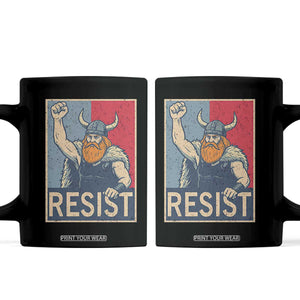 Funny Minneapolis Viking Resist Abolish Ice Protest Coffee Mug TS11 Black Print Your Wear
