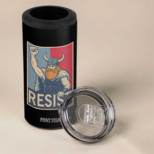 Funny Minneapolis Viking Resist Abolish Ice Protest 4 in 1 Can Cooler Tumbler TS11 Print Your Wear