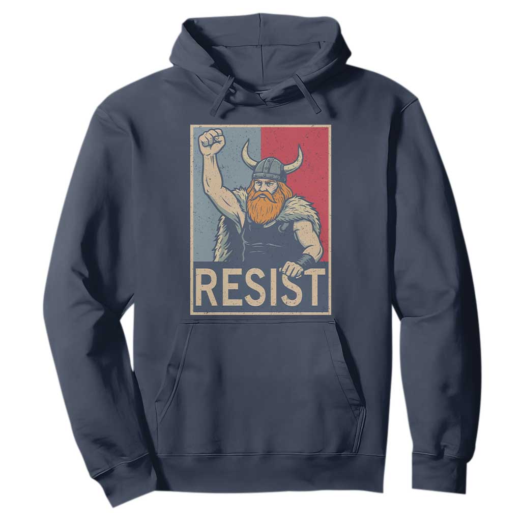 Funny Minneapolis Viking Resist Abolish Ice Protest Hoodie TS11 Navy Print Your Wear