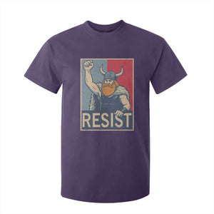 Funny Minneapolis Viking Resist Abolish Ice Protest T Shirt For Kid TS11 Purple Print Your Wear